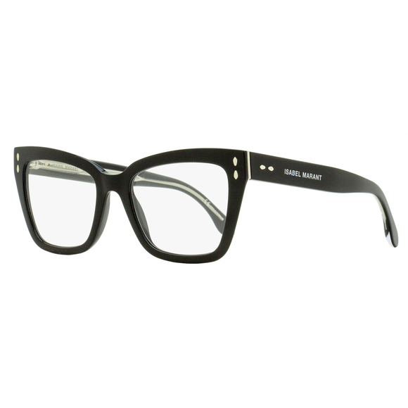 Isabel Marant Cat-Eye Blue Block Eyeglasses IM0090/BB 807 Black 52mm - Picture 1 of 2